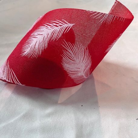 12 cm piros juta szalag