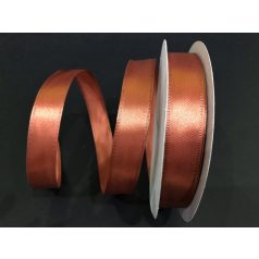 Bronz szatén szalag 2cm-drótos
