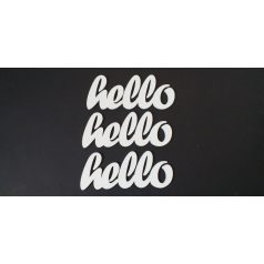 Hello-fehér-20x8cm