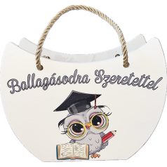 Ballagási-bagolylány fatáska