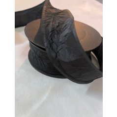 Fekete taftszalag-4cm